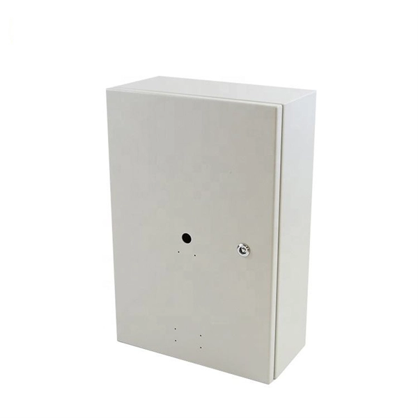Fiber optic cable transmits light to the distribution box